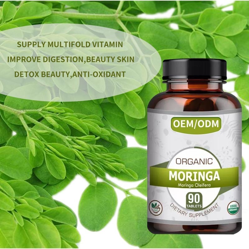 OEM Sprzedawcy hurtowi 1500mg Herbal Slim Kapsułka Moringa Oleifera Tabletki do spalania tłuszczu
