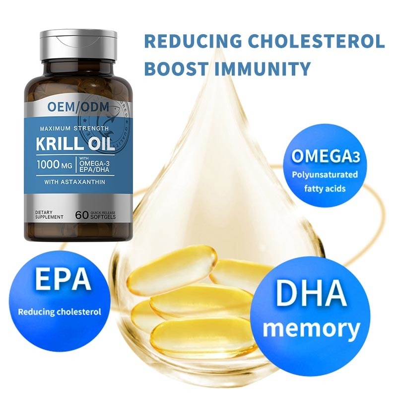 OEM Halal Fish Oil Omega 3 Softgels Suplement Epa Dha do redukcji cholesterolu