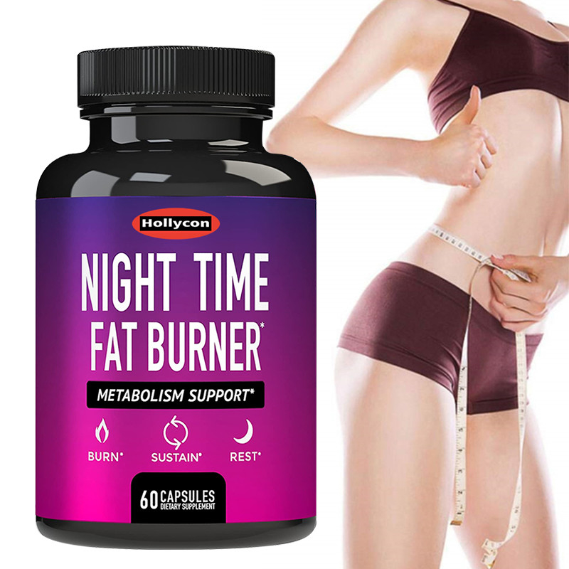 Night Time Fat Burner Dietetyczne pigułki odchudzające Wyciąg z zielonej kawy i biały dodatek do fasoli