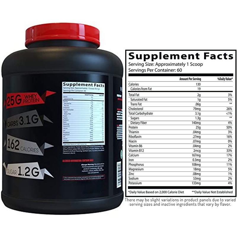 2.2g Suplementy Białko w proszku OEM 80 Bulk Isolate Concentrate 100% Gold Standard Whey Protein