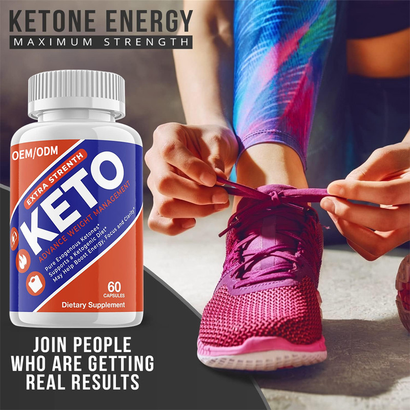 FDA Keto Slim Capsules Weight Management Loss Keto Suplement dla kobiet i mężczyzn