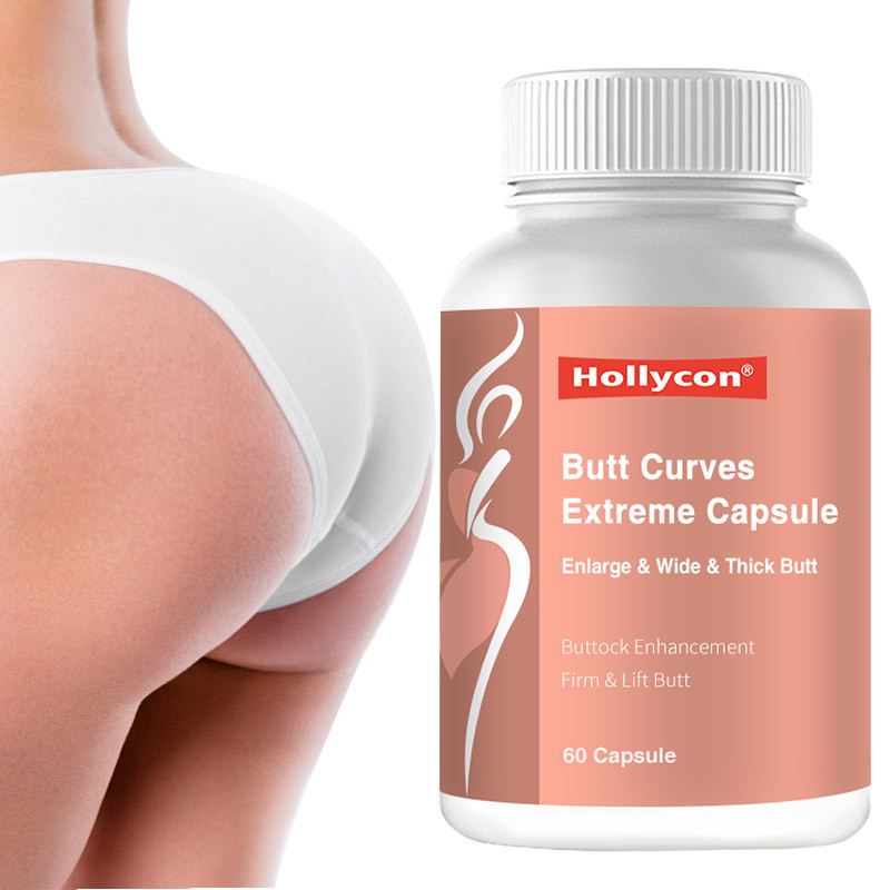 Kapsułki powiększające pośladki ze składnikami ziołowymi Hip Bigger Fast Curved Bigger Glutes Butt Booster dla kobiet