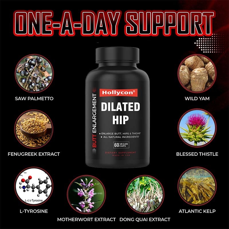 Private Label Healthcare Suplementy OEM Support Butt Enhancement Women Natural Bigger Butt Pills