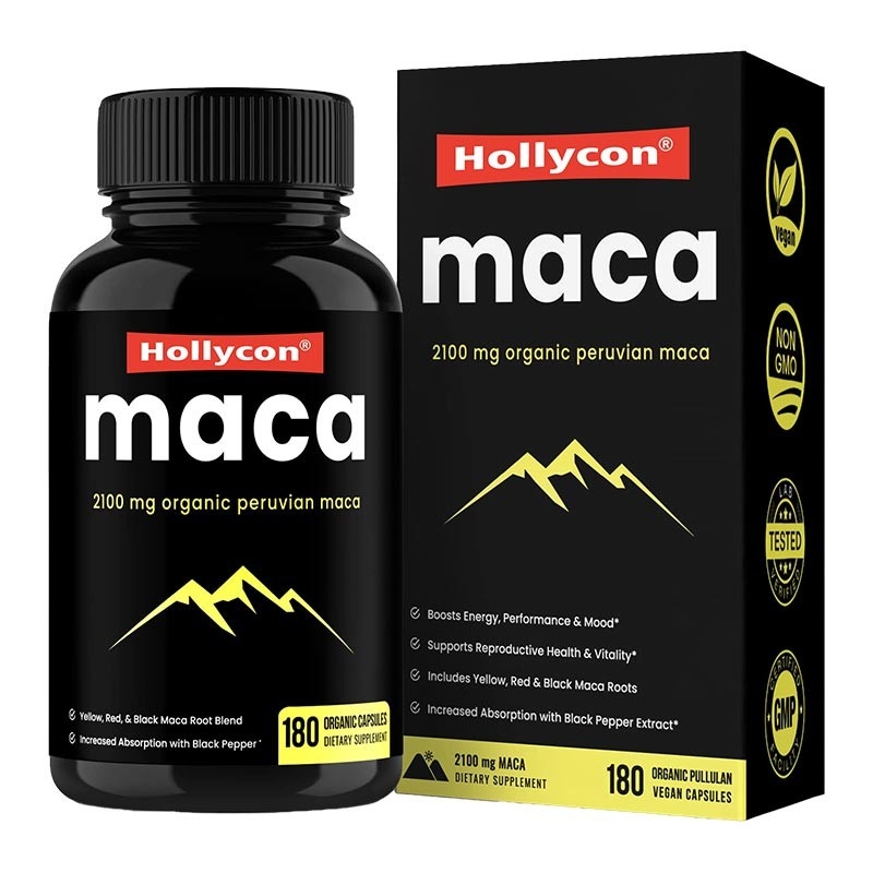 HACCP Suplementy OEM Boost Energy Organiczne kapsułki z korzenia Maca dla mężczyzn i kobiet