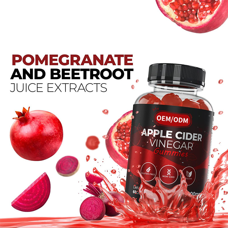 OEM ACV Lose Weight Management Witaminy Bezglutenowe Wegan Nie-GMO Szybka utrata masy ciała Jabłkowy ocet