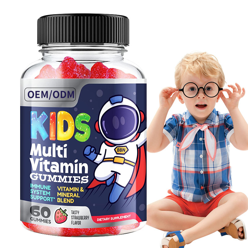 Kids Multivitamin Gummy Wszystkie 13 niezbędnych witamin Kluczowe minerały Suplement diety wspomagający odporność