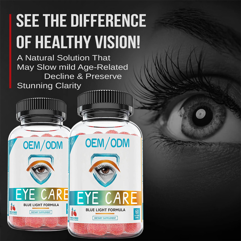 GMPC Eye Care Witaminy dla dorosłych Dzieci Gummy For Eye Health Suplementy