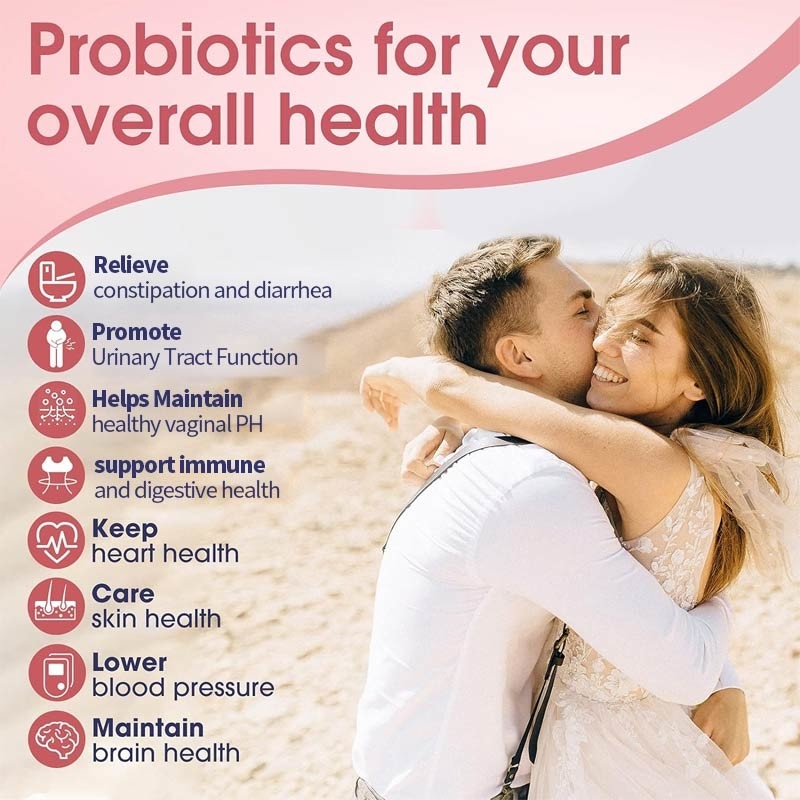 OEM Kobiety Probiotyk z D-mannozą i żurawką dla dróg moczowych Życie jelitowe Zdrowie trawienne Prebiotyki i probiotyki