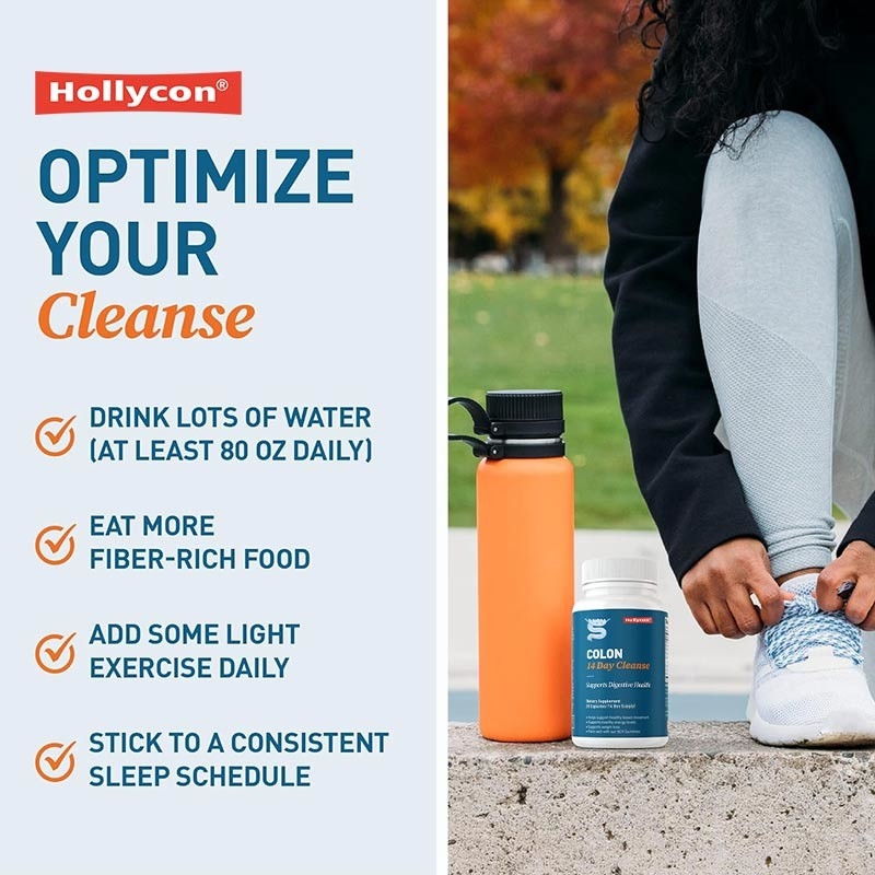Kolon 14 Dniowe oczyszczanie zaawansowane oczyszczanie jelit Detox wsparcie utrata wagi Kapsułki zdrowie trawienne