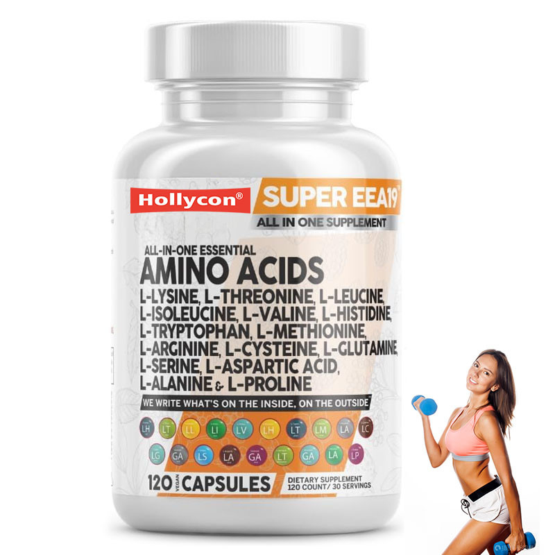 Wsparcie OEM Suplement Arginine L-arginine Kapsułki dla dorosłych Aminokwasy Kapsułki