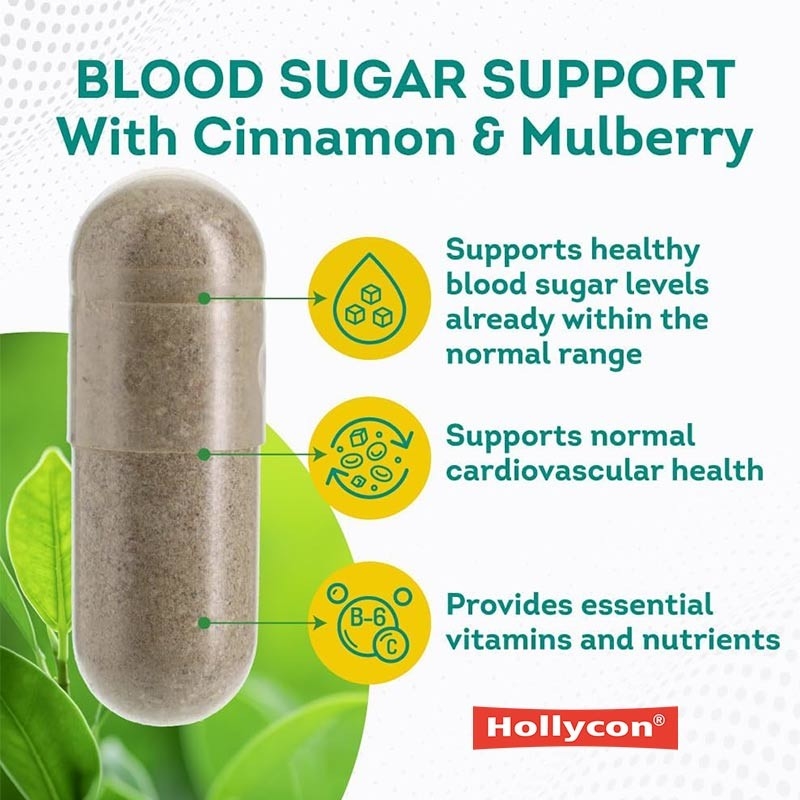 OEM Normalny suplement wspierający poziom cukru we krwi Cynamon Gorzki Melon Mulberry Zynk Biotyna Witamina