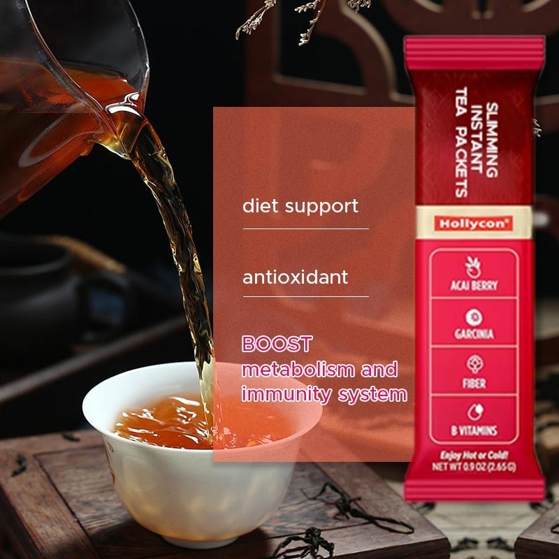 Wyroby z herbaty natychmiastowej do odchudzania dla diety Oolong herbata witaminy Garcinia Instant Stick