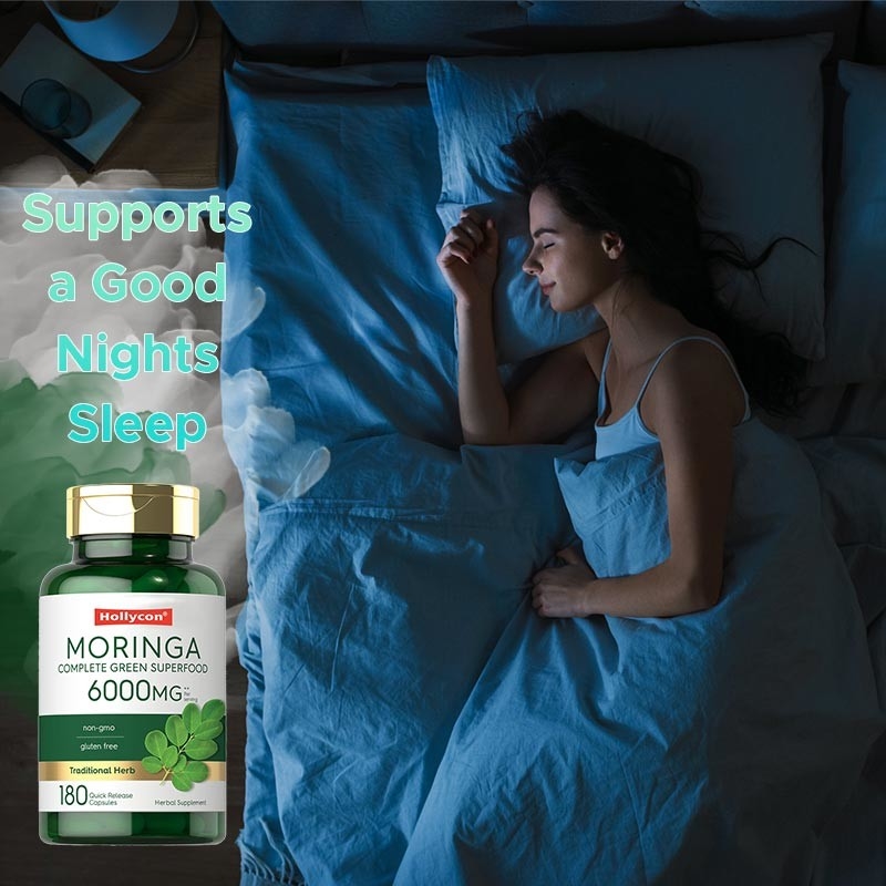 Kapsułki z proszkiem Moringa do wspomagania stawów Suplement w proszku Moringa na dobry sen
