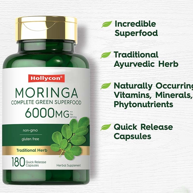Kapsułki z proszkiem Moringa do wspomagania stawów Suplement w proszku Moringa na dobry sen