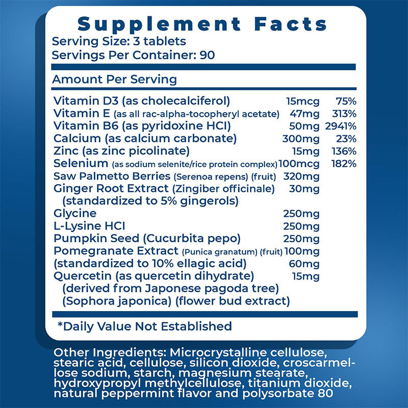 Kapsułki prostaty dla mężczyzn Suplementy prostaty dla mężczyzn wspierają funkcję prostaty