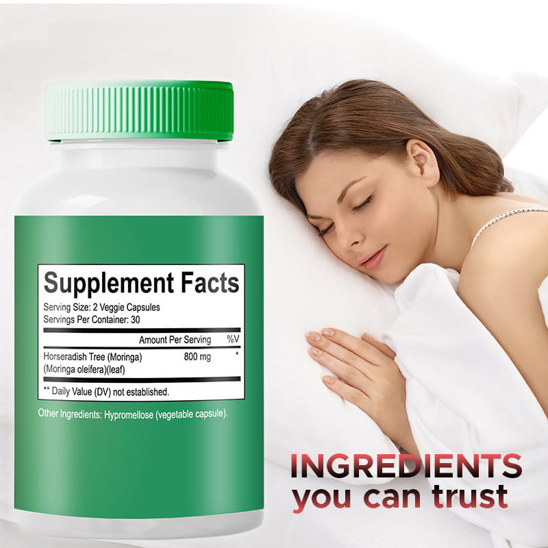 Moringa Powder Kapsułki 6000mg Moringa Oleifera Specjalna mieszanka do wsparcia stawów
