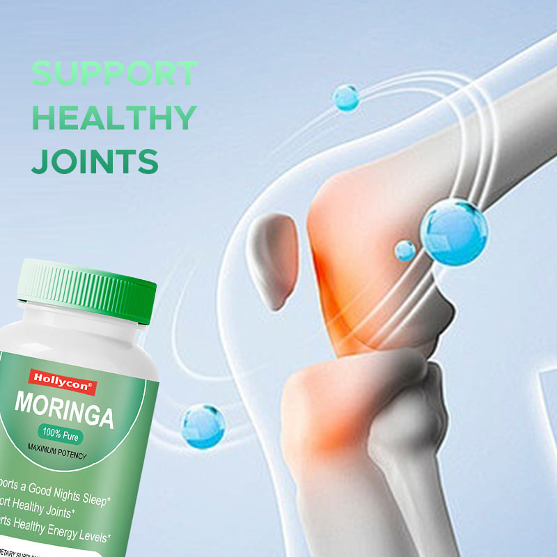 Kapsułki Moringa Powder dla wspierania zdrowego poziomu energii