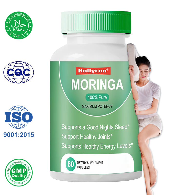 Kapsułki Moringa Powder dla wspierania zdrowego poziomu energii