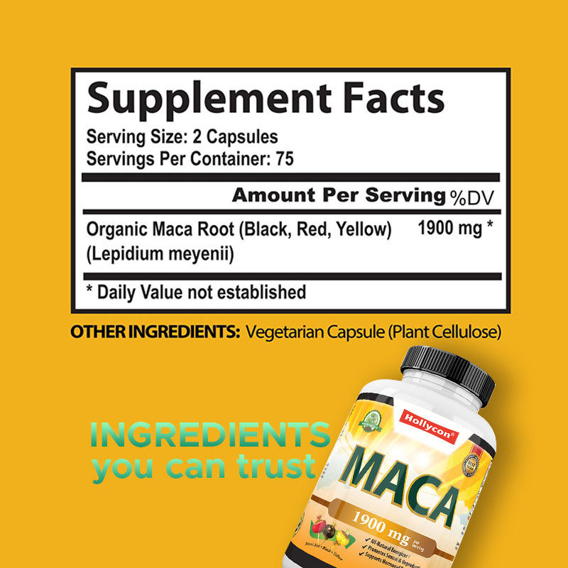 Kapsułki z korzenia maky Potężne kapsułki energetyczne dla mężczyzn