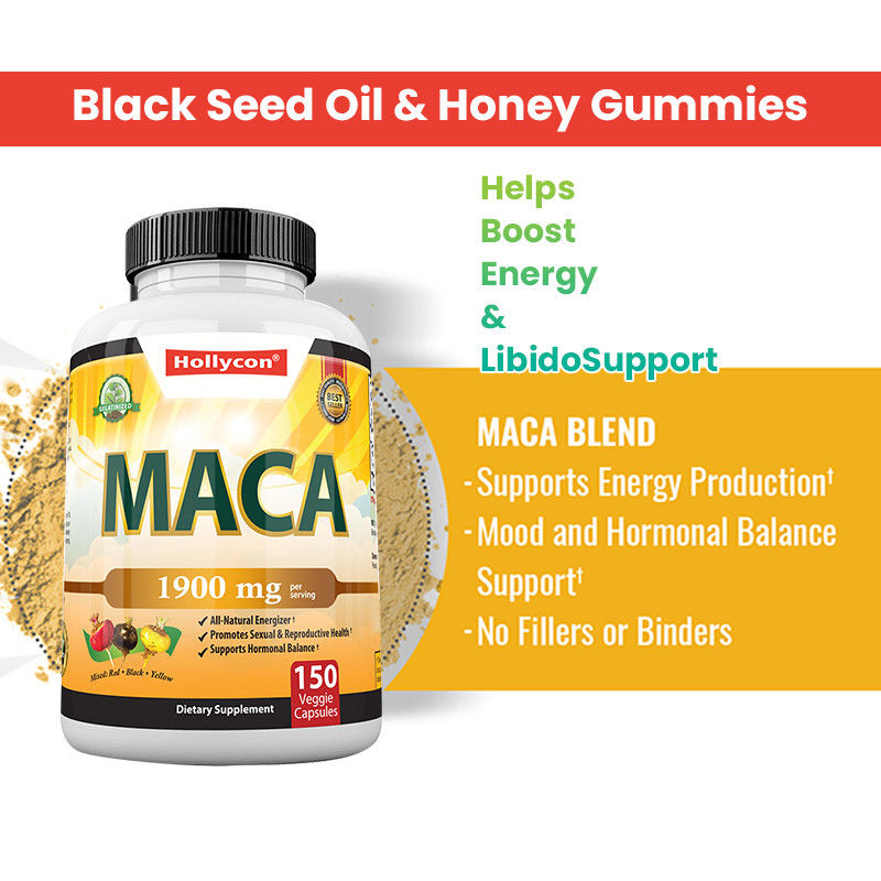 Kapsułki z korzenia maky Potężne kapsułki energetyczne dla mężczyzn