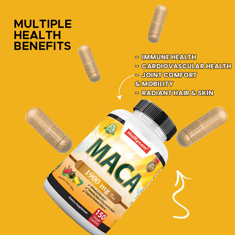 Kapsułki z korzenia maky Potężne kapsułki energetyczne dla mężczyzn