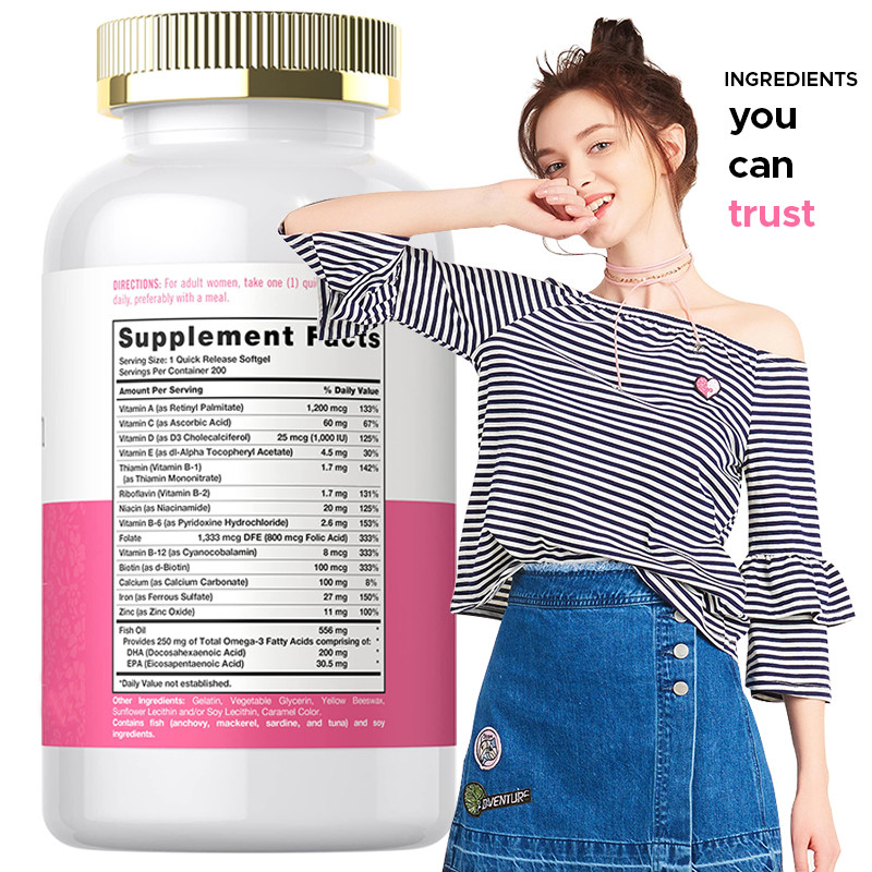 Multivitaminy dla kobiet, dla układu odpornościowego