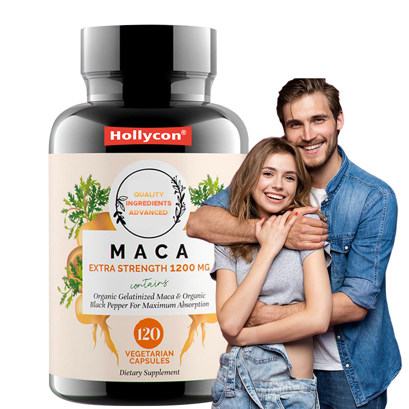 OEM Kapsułki Maca Root Powder For Hormonal Balance 1500 mg Kapsułki Maca Root