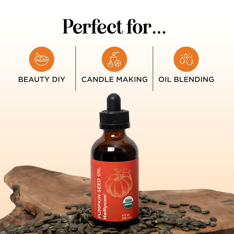 OEM Organic Olej z nasion dyni 100% czysty Olej z nasion dyni dla wzrostu włosów