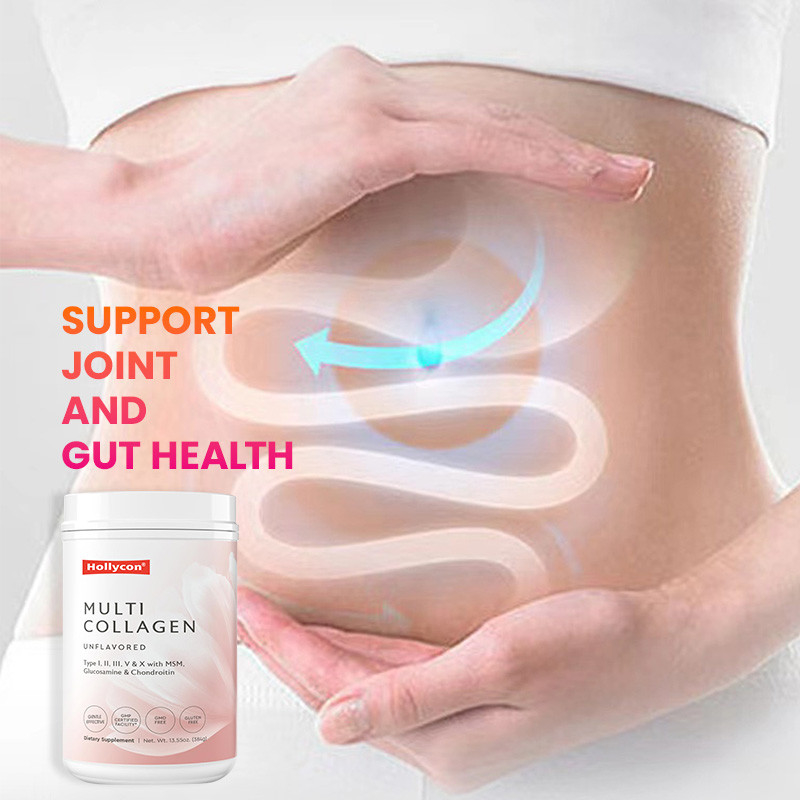 OEM Multi Collagen Powder For Hair Support Hydrolizowane peptydy kolagenowe
