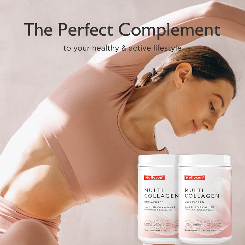 OEM Multi Collagen Powder For Hair Support Hydrolizowane peptydy kolagenowe