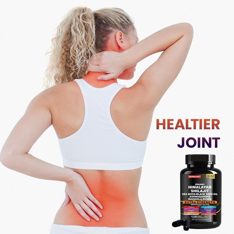 OEM Organic Pure Himalayan Shilajit Capsules For Immune Support Kapsułki Shilajit