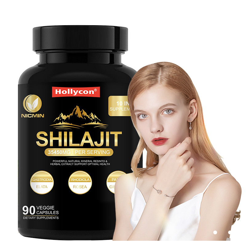 Czysty Himalajski Organic Shilajit Supplement For Immune Support 25000mg Shilajit Kapsułki