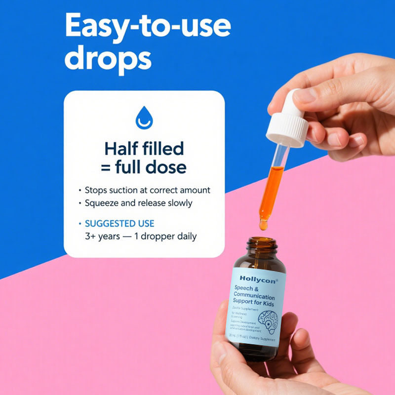  LingoLeap – Liquid Kids Formula with Zeolite Clinoptilolite, Methylated B12 & Vitamin D3 | Gentle Daily Support for Kids' Wellness 