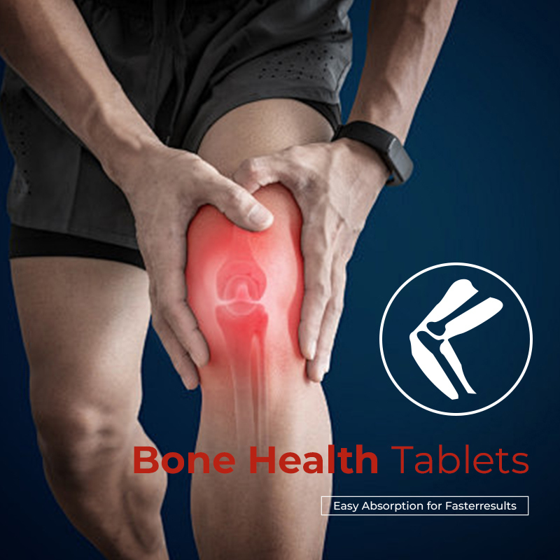 Bone Health Tablets Factory Manufacturer Calcium Supplement for Adult Bone Density Maintenance Calcium Absorption Enhancement