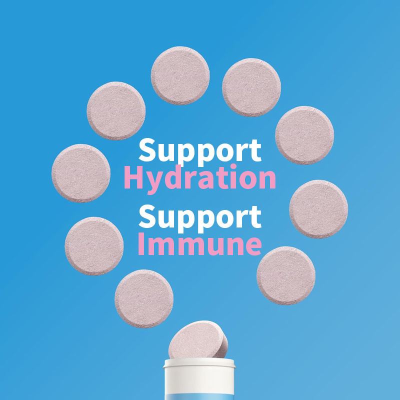 OEM Tabletki nawadniające z elektrolitami i witaminą C