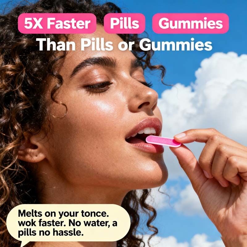 Biotynowe paski do ust - Szybko wchłaniające się, wegańskie, bez GMO, bez cukru - wspiera zdrowe włosy, skórę i paznokcie - pyszny aromat pomarańczowy - 30 liczba private label, OEM dostępne, cena fabryczna