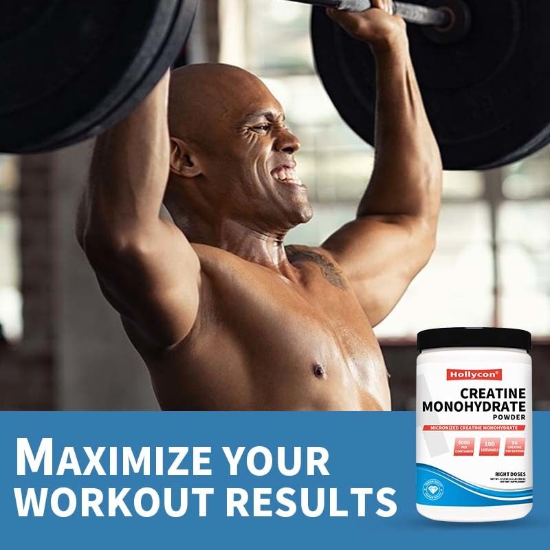 OEM Mikronizowany Monohydrat Kreatyny Suplement Kreatyny 5000 mg Budowa ciała Odżywianie sportowe Kreatyna Monohydrat Proszek