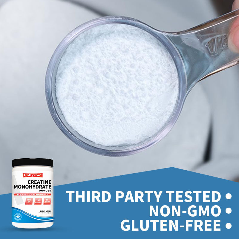 OEM Mikronizowany Monohydrat Kreatyny Suplement Kreatyny 5000 mg Budowa ciała Odżywianie sportowe Kreatyna Monohydrat Proszek