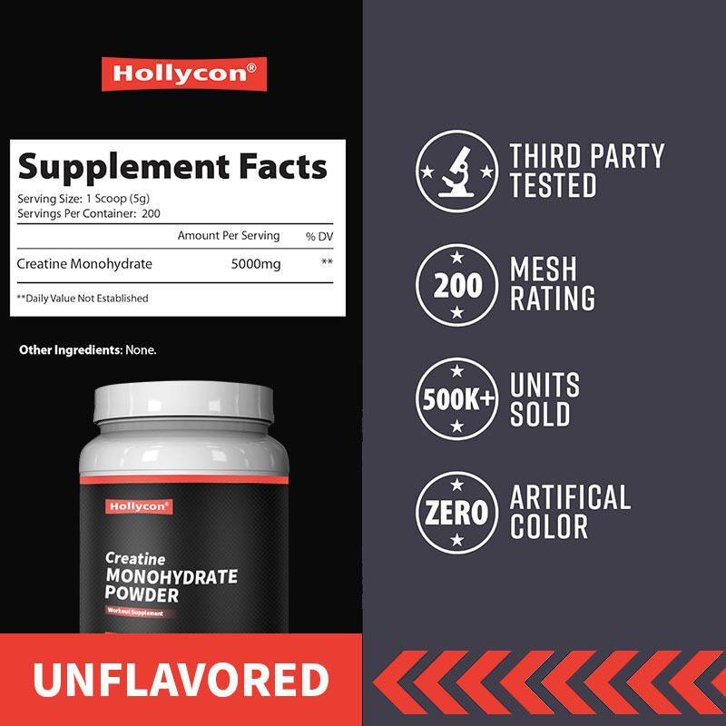 OEM Mikronizowany Suplement Przedtreningowy i Potreningowy dla Mężczyzn i Kobiet Wsparcie Energii Łatwy do Mieszania Monohydrat Kreatyny w Proszku