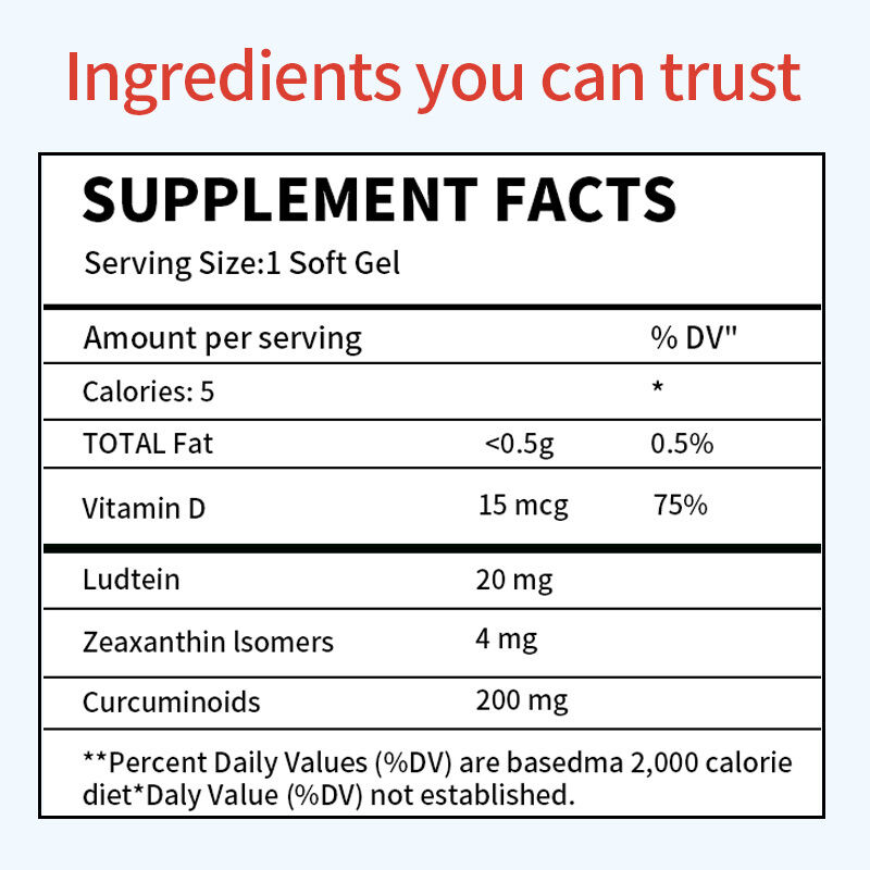 OEM Przekonany klinicznie suplement suche oczy do nawodnienia oczu wewnątrz dla długotrwałej ulgi