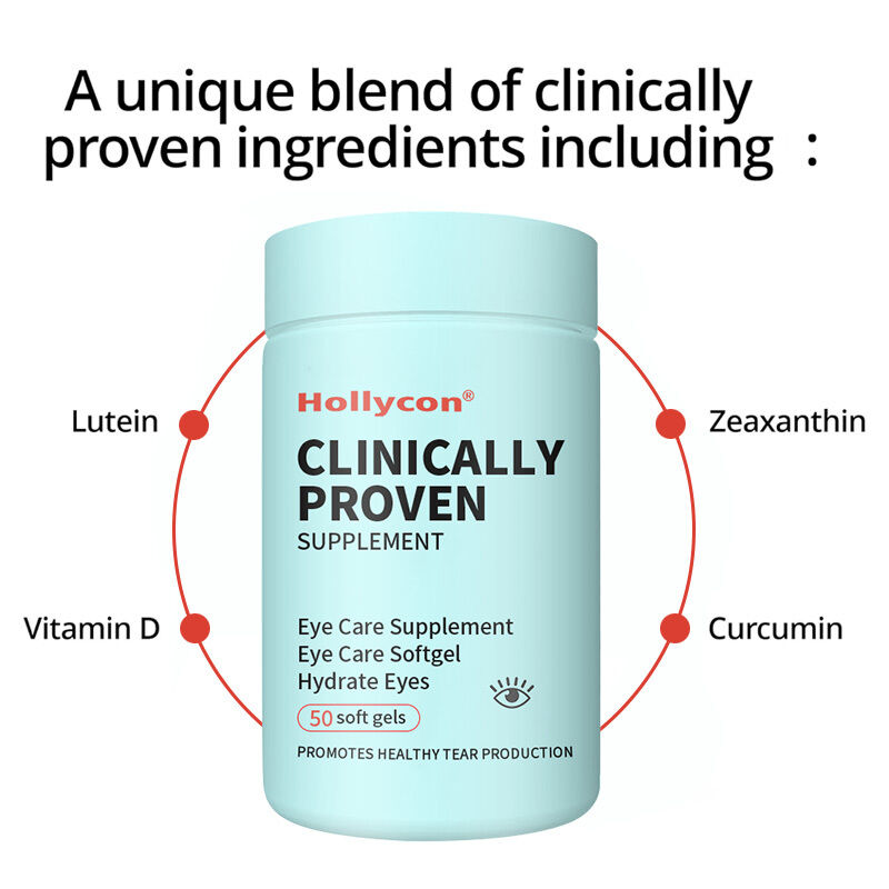 OEM Przekonany klinicznie suplement suche oczy do nawodnienia oczu wewnątrz dla długotrwałej ulgi