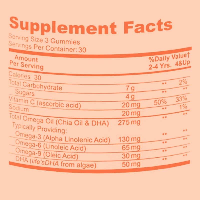 OEM/ODM Producent Omega 3 Gummies for Kids wspiera zdrowie mózgu i serca, odporność, zdrowie oczu z Omega 6 i 9, DHA