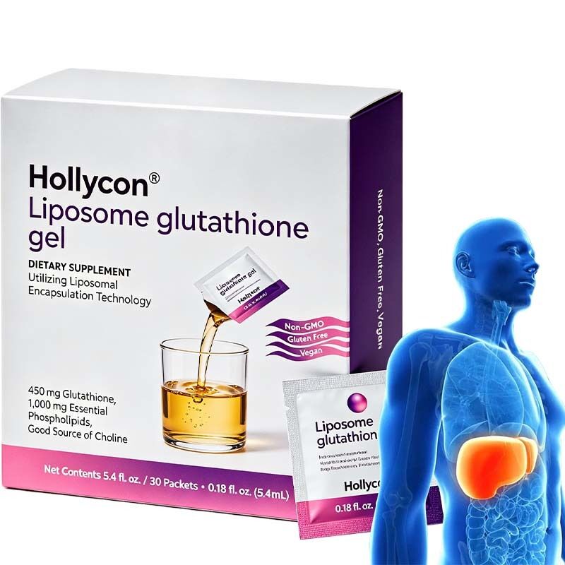 Fabryczny żel liposomowy z glutationem | Naturalny codzienny płynny suplement diety, dostawa fabryczna luzem