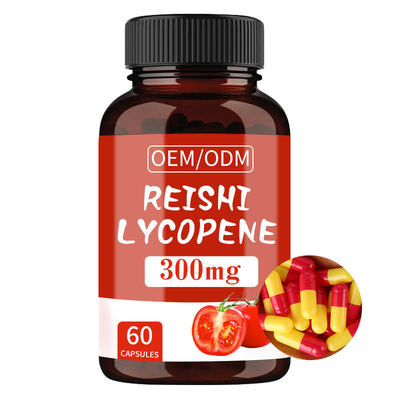 Suplementy OEM dla mężczyzn Reishi Lycopene Capsules 300 MG