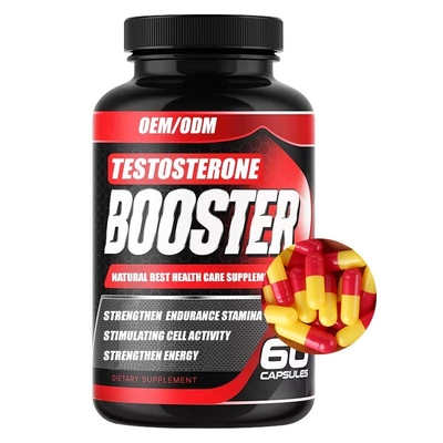 Niestandardowe logo Men Booster Capsules Suplementy dla mężczyzn
