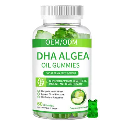 ODM Algea Oil Omega DHA Gummy do ciąży Zdrowie mózgu