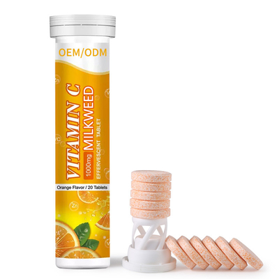 Witamina C Milkweed Biotyna Witaminowe żelki Zdrowe żelki do włosów Tabletki musujące
