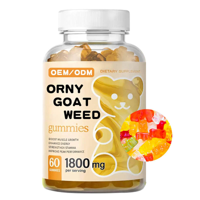 Hollycon Herbal Male Enhancement Suplementy Horny Goat Weed Gummies 7000 mg