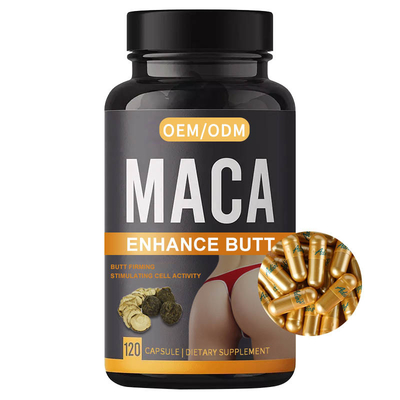 GMPC Black Maca Root Suplement Maca Złote kapsułki dla kobiet